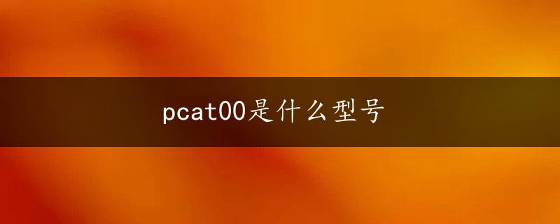 pcat00是什么型号