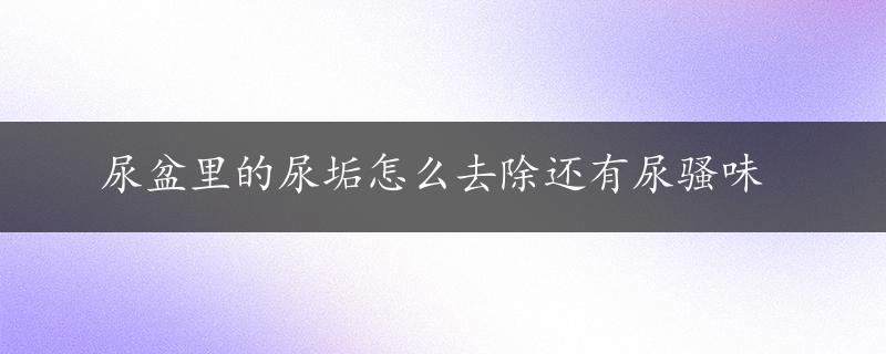 尿盆里的尿垢怎么去除还有尿骚味