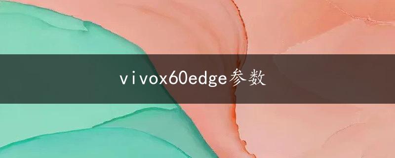 vivox60edge参数