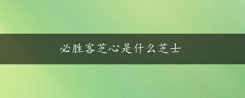 必胜客芝心是什么芝士