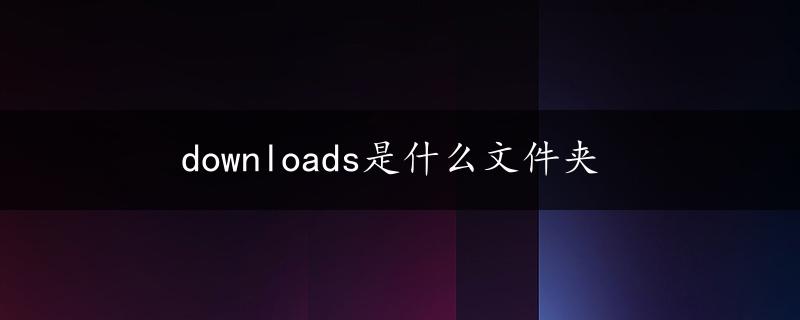 downloads是什么文件夹